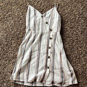 Stripped beach dress